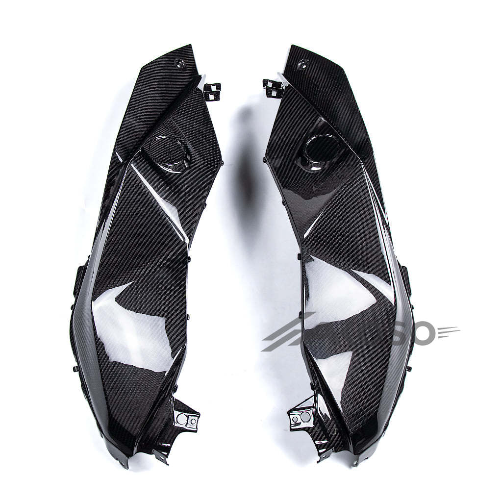 AKOSO 2020-2024 BMW F900XR 100% Carbon Fiber Tank Cover Side Panels Fairing