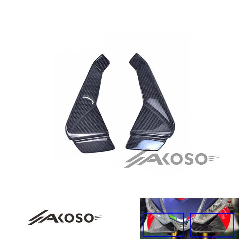 AKOSO 2021-2023 Aprilia 660 Racing Full Carbon Fiber Air Intake Cover Guard Protector