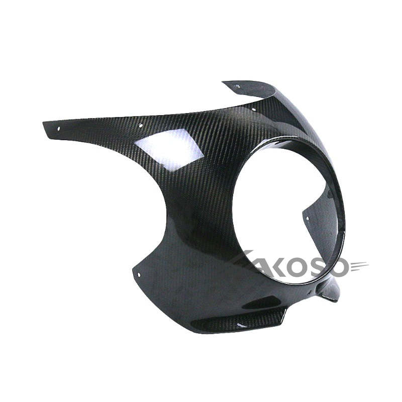 AKOSO 2018-2024 Kawasaki Z900RS Carbon Fiber Motorcycle Cafe Racer Front Headlight Headlamp Fairing Cover Cowl