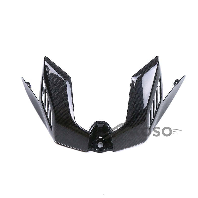 AKOSO 2020+ Kawasaki Ninja ZX-4R ZX-4RR ZX25R Carbon Fiber Motorcycle Fuel Tank Airbox Front Piece Cover Fairing