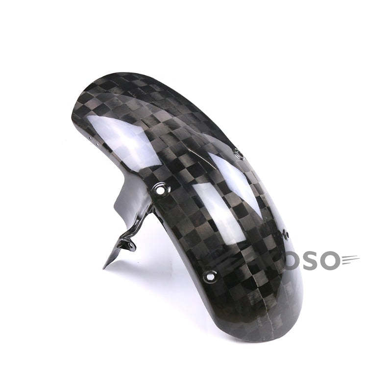 AKOSO 2018-2024 Kawasaki Z900RS Carbon Fiber Motorcycle Fairing Front Wheel Fender Hugger Mudguard