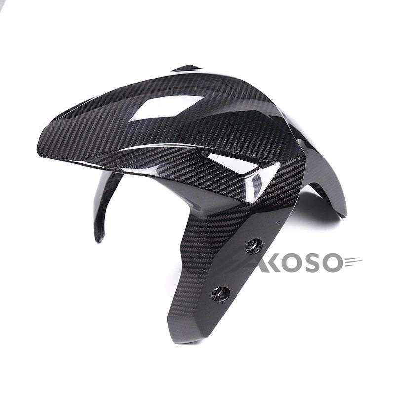 AKOSO 2020+ Kawasaki Ninja ZX-4R ZX-4RR ZX25R Carbon Fiber Motorcycle Front Fender Mudguard Tire Hugger