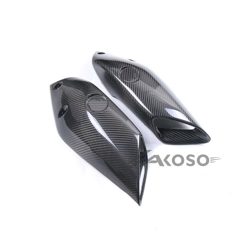 AKOSO 2022-2024 Yamaha MT10 Carbon Fiber Motorcycle Front Air Intake Cover Fairings