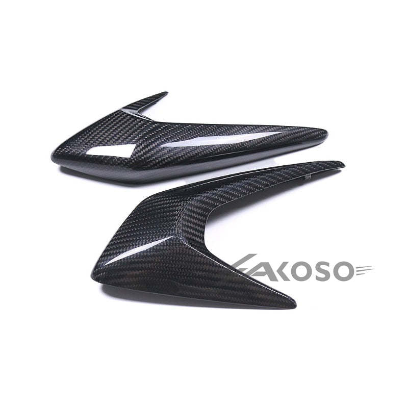 AKOSO 2016-2022 Triumph Triple 765 RS Carbon Fiber Fuel Tank Lower Side Panel Fairing Motorcycle