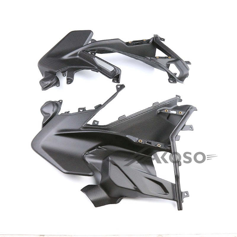 AKOSO 2021-2024 Ducati Streetfighter V2 Carbon Fiber Motorcycle Side Panel Fairing