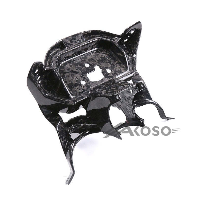 AKOSO 2023-2024 BMW M1000RR Carbon Fiber Dashboard Bracket Front Holder Motorcycle Fairing