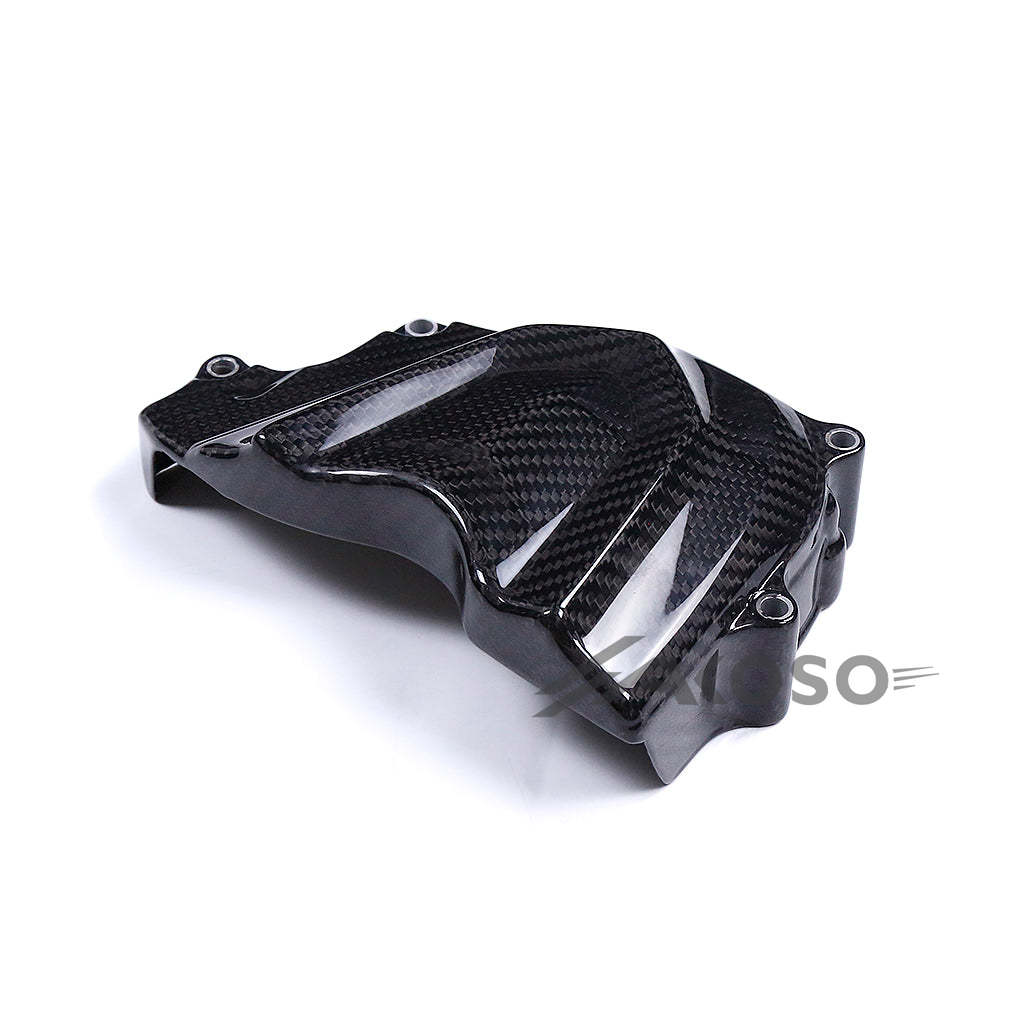 AKOSO 2019-2024 Kawasaki NINJA ZX-6R 636 Carbon Fiber Sprocket Cover Fairing