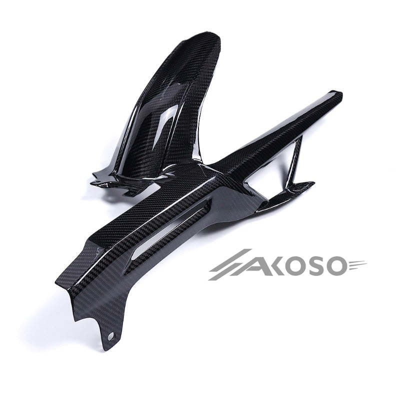 AKOSO BMW F900XR F900R 2020-2024 100% Carbon Fiber Rear Fender Chain Guard Fairing