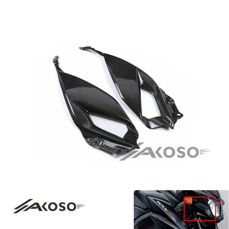 AKOSO Suzuki GSX-S750 2016+ Carbon Fiber Side Panels Motorcycle Fairing