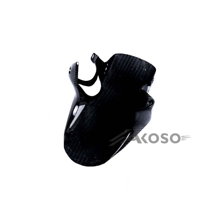 AKOSO 2017-2024 Honda CBR1000RR Carbon Fiber Motorcycle Front Hugger Mudguard Fender