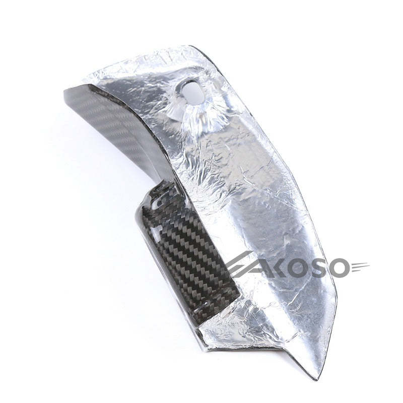 AKOSO 2021-2023 BMW R1250RS Carbon Fiber Motorcycle Muffler Exhaust Pipe Heat Shield Cover