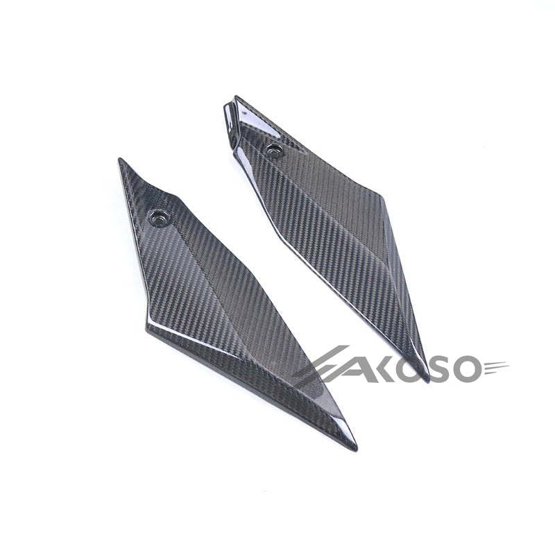 AKOSO 2015-2019 Yamaha R1 R1M Carbon Fiber Gas Fuel Tank Side Cover Fairing