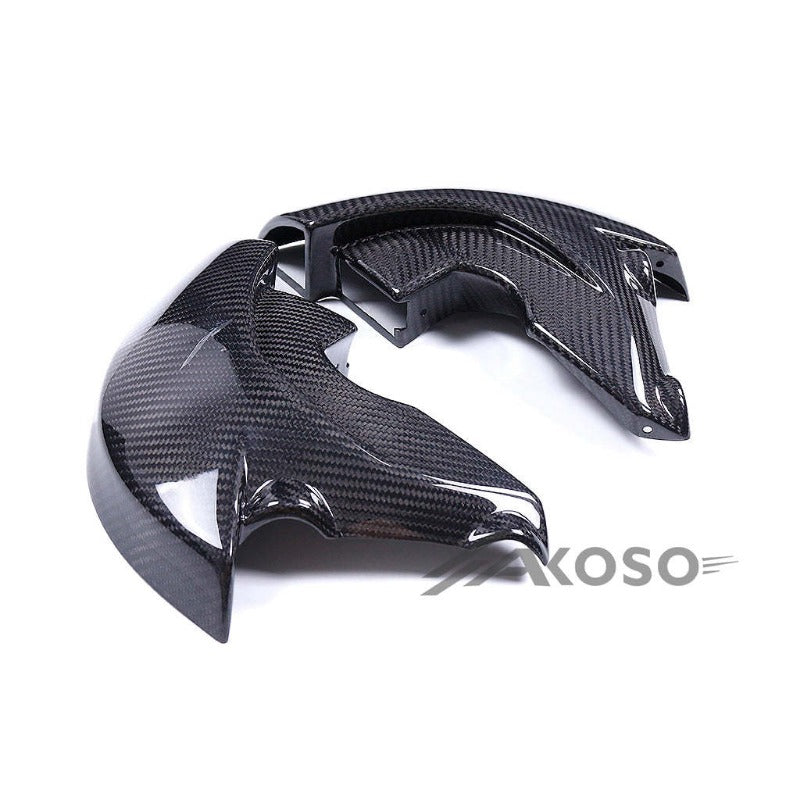 AKOSO 2020+ Yamaha R1 R1M Carbon Fiber Brake Disc Air Duct Cooler Motorcycle