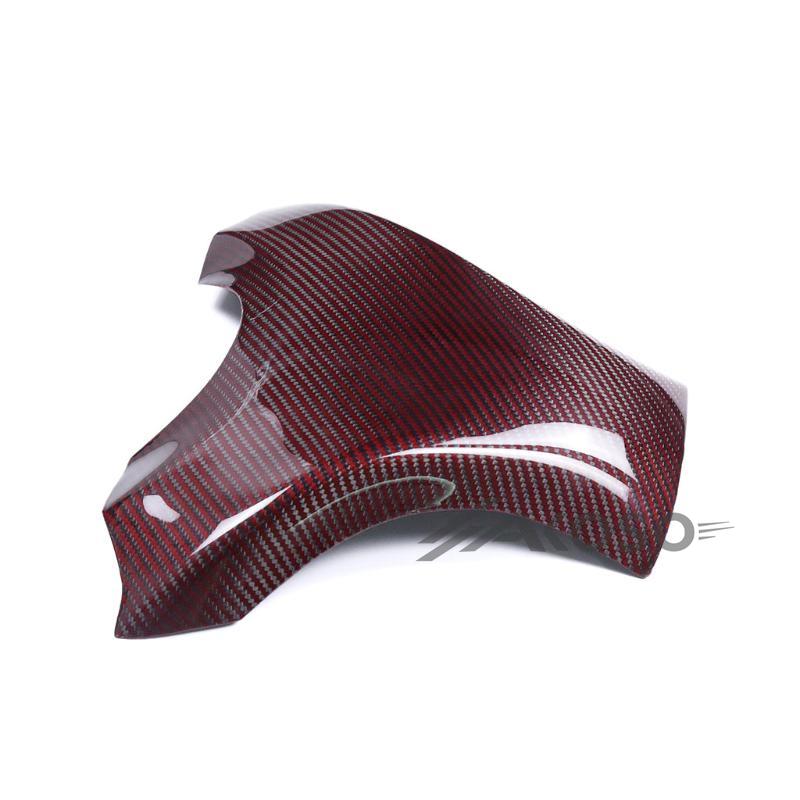 AKOSO 2019-2024 Kawasaki Ninja ZX-6R Carbon Fiber Motorcycle Gas Fuel Tank Cover