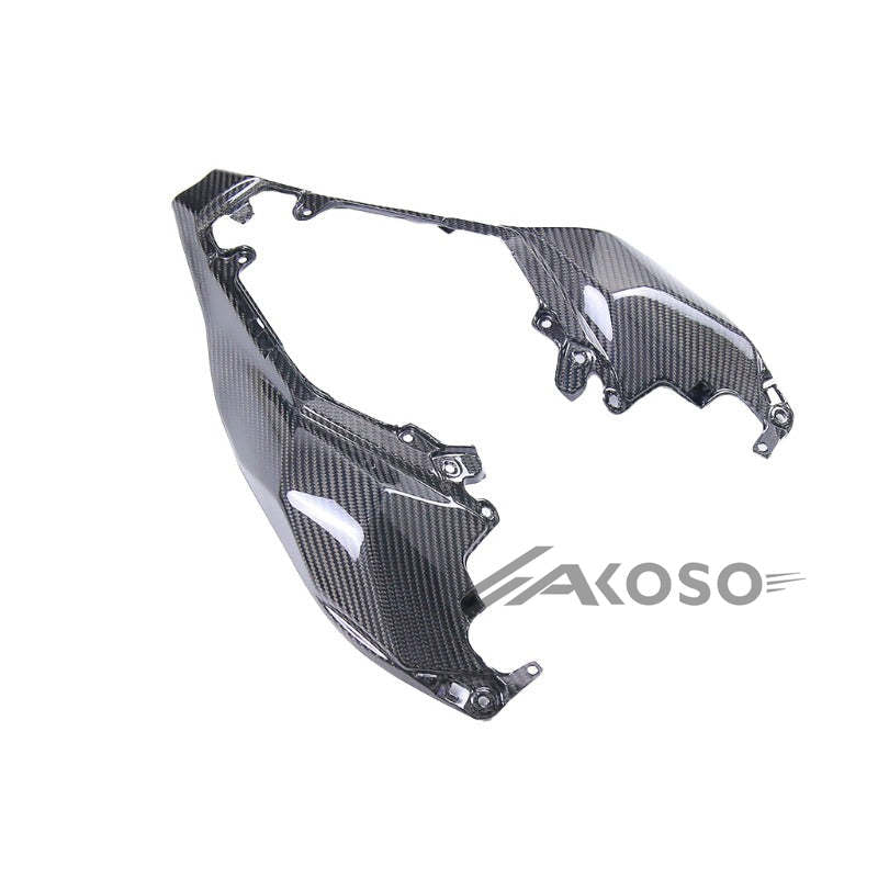 AKOSO 2021-2024 Kawasaki Ninja ZX10R ZX-10R Carbon Fiber Motorcycle Upper Rear Tail Seat Cover Inner Panel Cowl Fairing