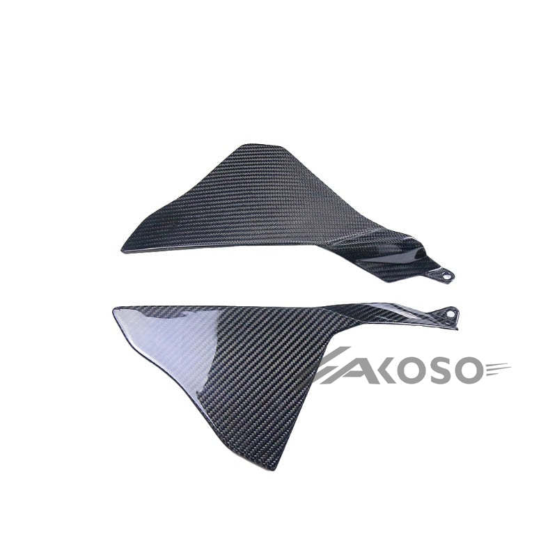 AKOSO 2015-2019 Yamaha YZF R1 R1M Carbon Fiber Parts Motorcycle Small Side Panels