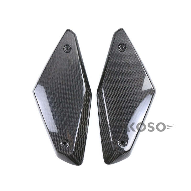 AKOSO 2014-2018 Honda CB650F CBR650F Carbon Fiber Fuel Tank Side Panel Cover Fairings