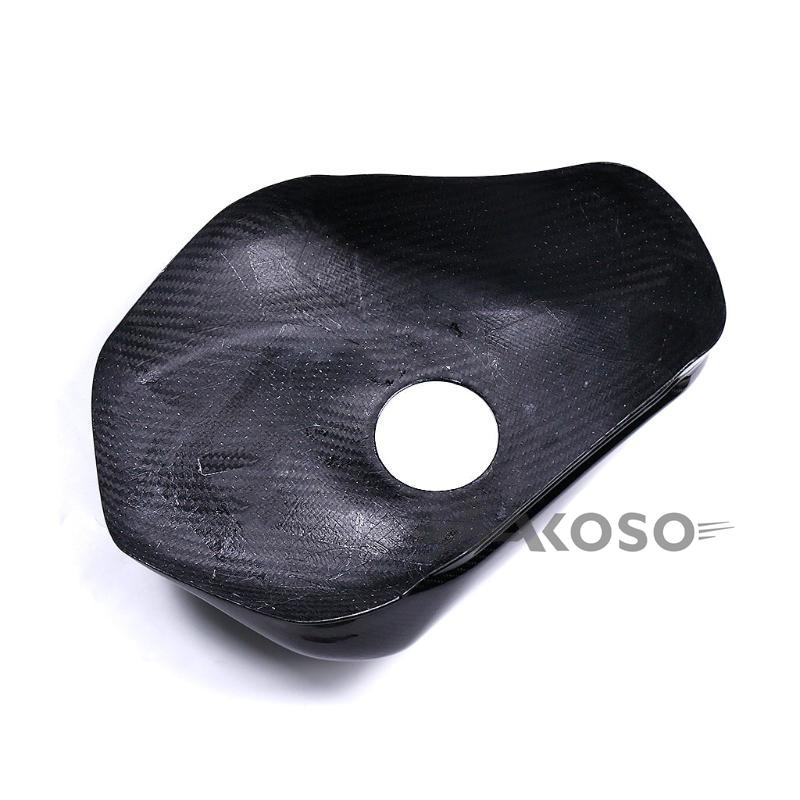 AKOSO 2019-2024 Kawasaki Ninja ZX-6R 636 Full Dry Carbon Fiber Fuel Tank Cover Fairing