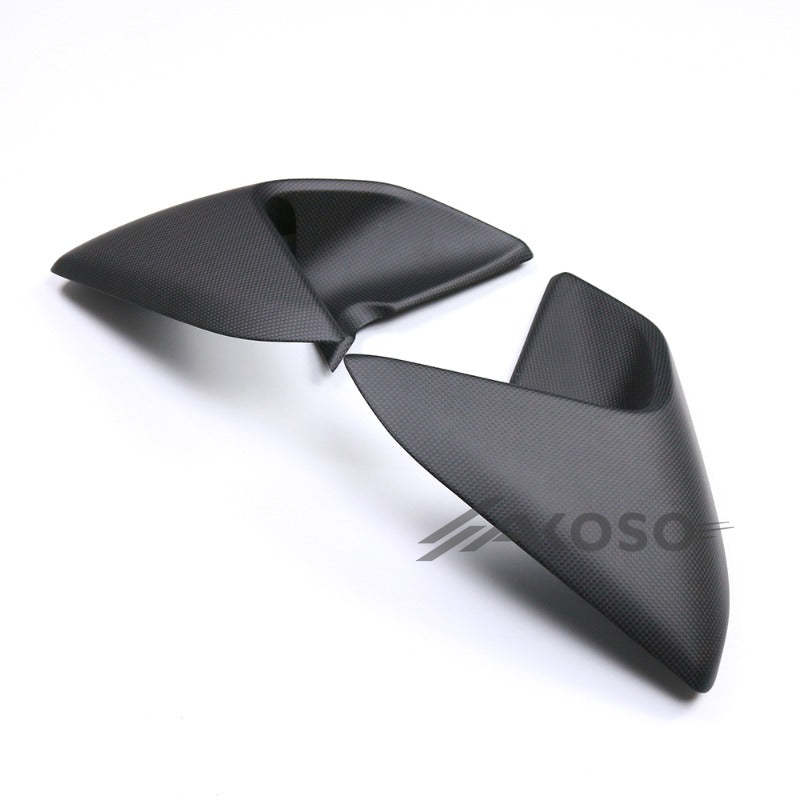 AKOSO 2023 Ducati Diavel V4 Carbon Fiber Upper Side Panels Cover Motorcycle Decorative Cover