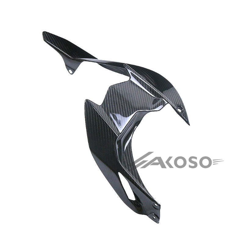 AKOSO 2015-2024 Kawasaki Ninja H2 H2R Carbon Fiber Motorcycle Rear Fender Hugger Mudguard