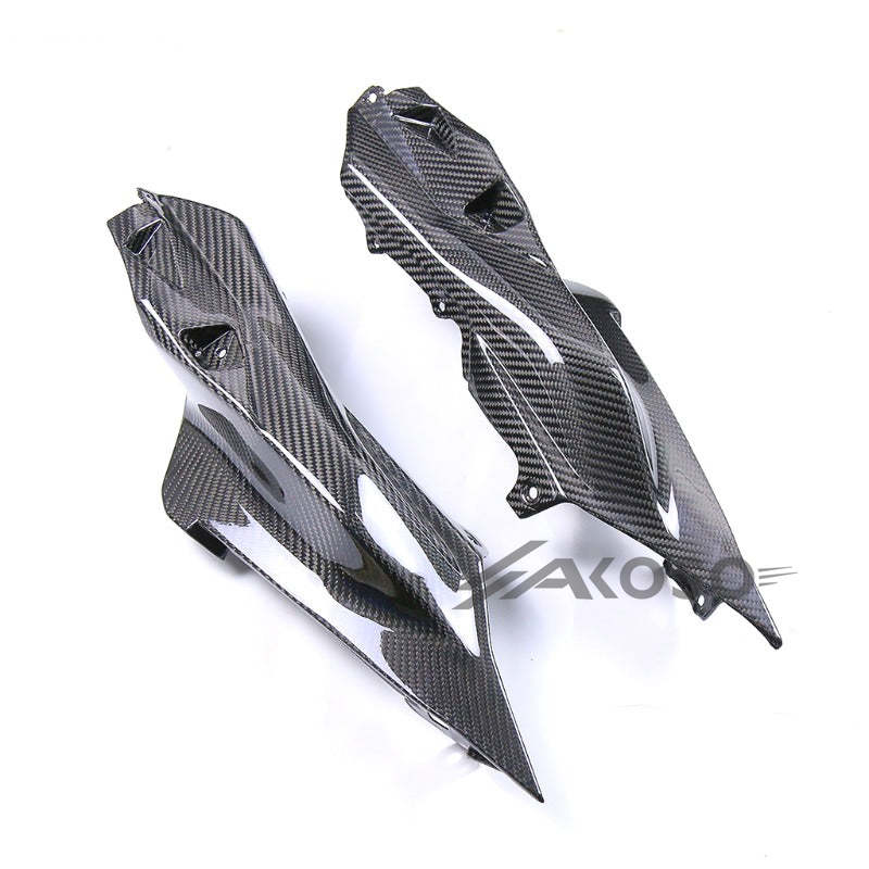 AKOSO 2022-2024 Yamaha R7 Carbon Fiber Lower Tail Seat Side Panel Fairings