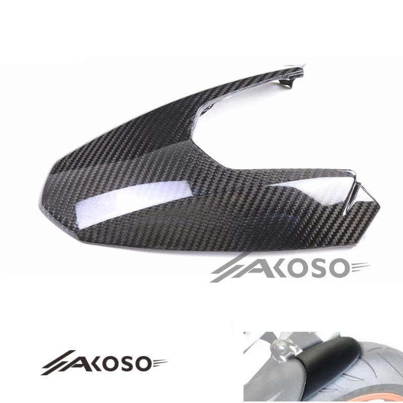 AKOSO 2020+ KTM 1290 Super Duke R Front Fender Splash Mudguard Hugger Carbon Fiber