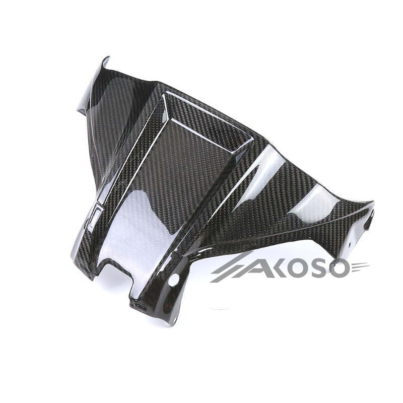 AKOSO 2021-2024 Kawasaki Ninja ZX10R ZX-10R Carbon Fiber Motorcycle Upper Fuel Tank Airbox Cover Fairing