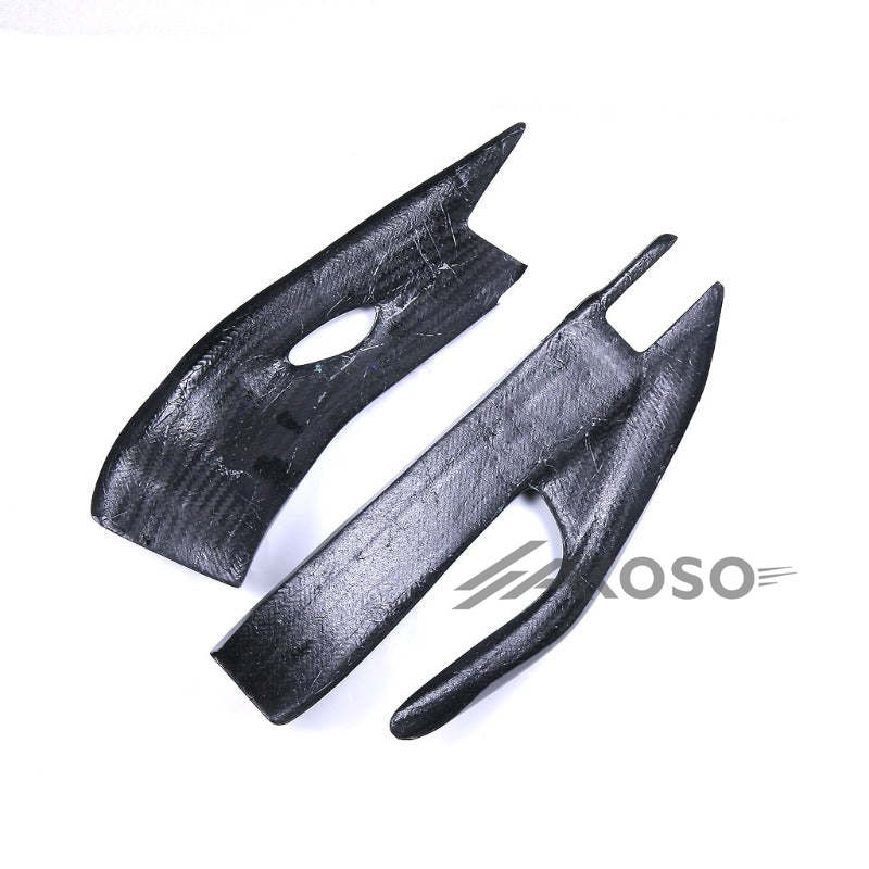 AKOSO 2008-2012 Honda CBR1000RR Carbon Fiber Motorcycle Swingarm Covers Swing Arm Protectors