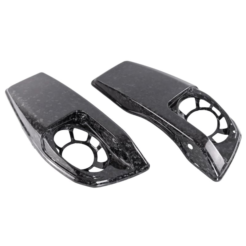 AKOSO Carbon Fiber Saddle Bags Lids with Speaker cut outs For 2024+ Harley Davidson Touring Road Glide Street Glide