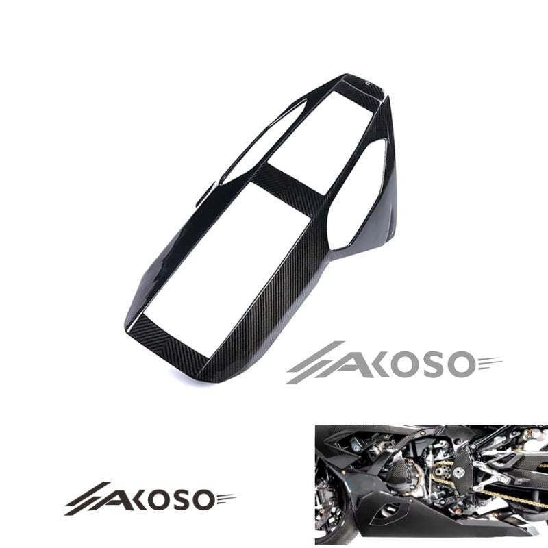 AKOSO 2023+ BMW M1000RR Carbon Fiber Belly Pan Motorcycle Body Under Tray Under Fairing Kit