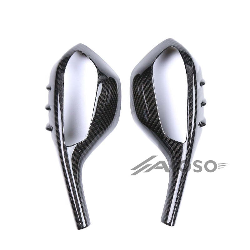 AKOSO 2019-2022 BMW S1000RR Motorcycle Carbon Fiber Rear View Mirror Covers