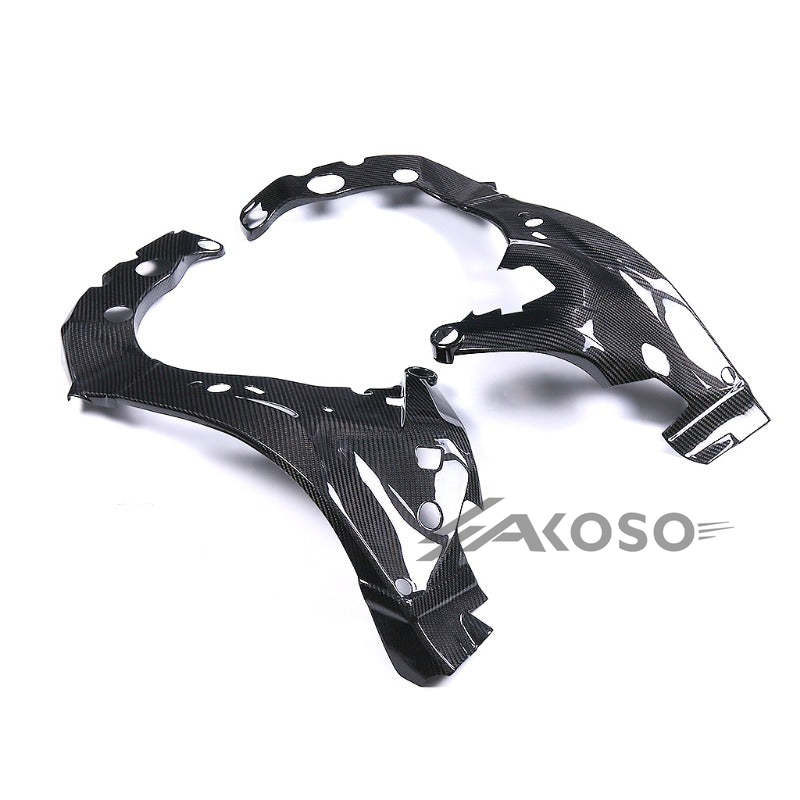 AKOSO 2015-2021 Yamaha MT10 FZ10 Carbon Fiber Frame Covers Protectors Motorcycle Fairings