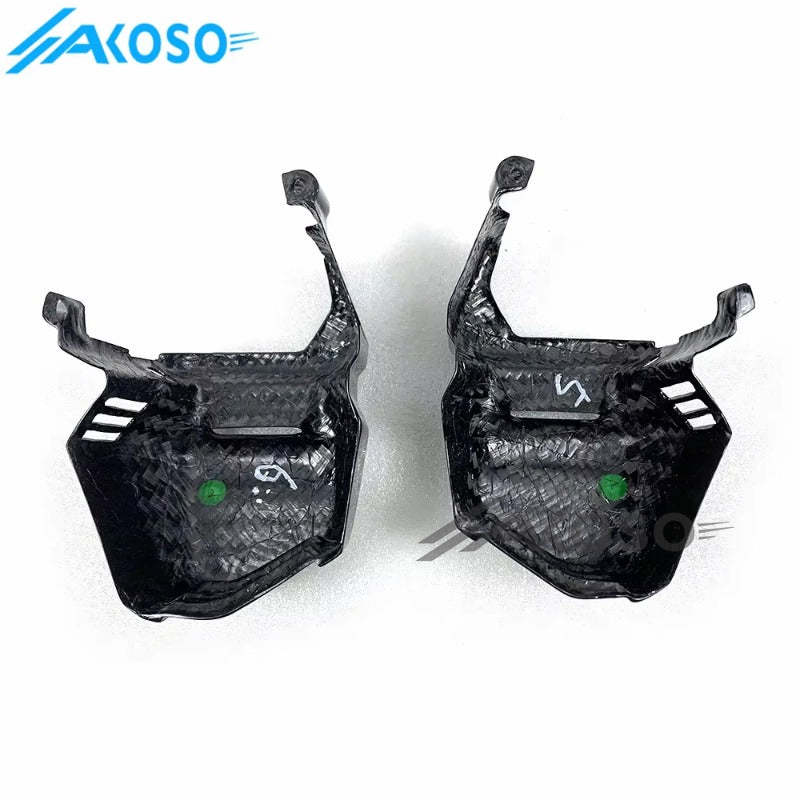 AKOSO 2019+ Honda CB650R CBR650R Carbon Fiber Engine Cover Clutch Cover Small Frame Cover Side Panels