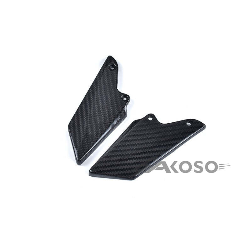 AKOSO 2021-2024 Honda CBR1000RR-R Carbon Fiber Motorcycle Rearset Heel Guard Plate Covers