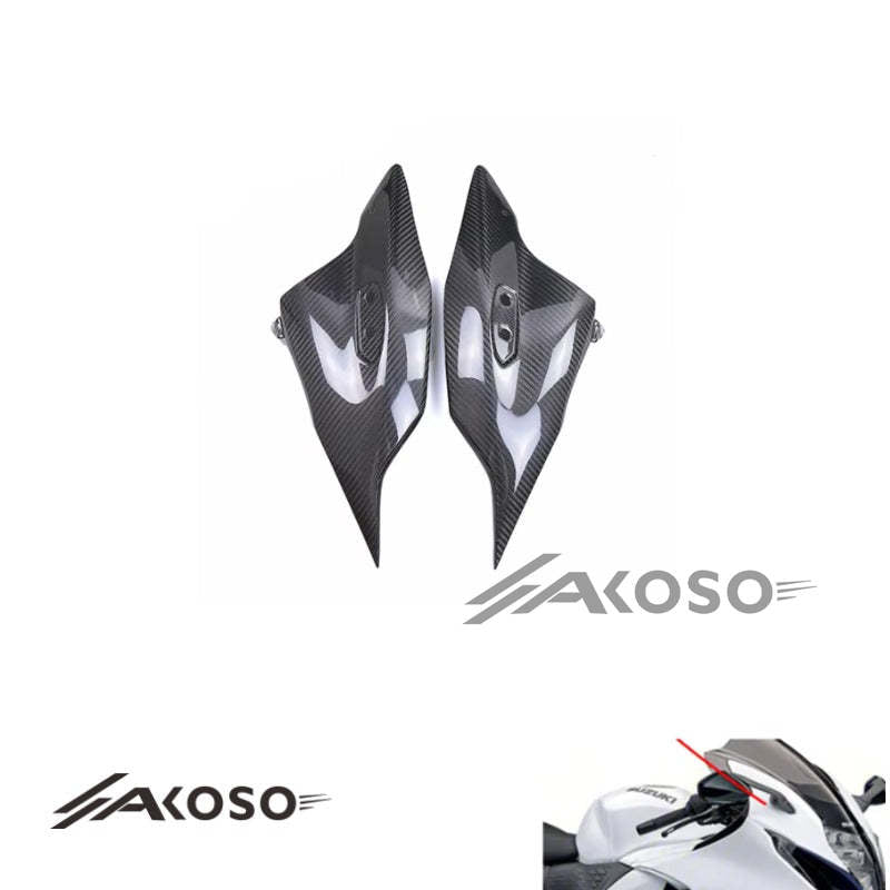 AKOSO Suzuki hayabusa GSX1300R 2021-2024 Carbon Fiber Front Side Fairings Cowls Fairing Kit