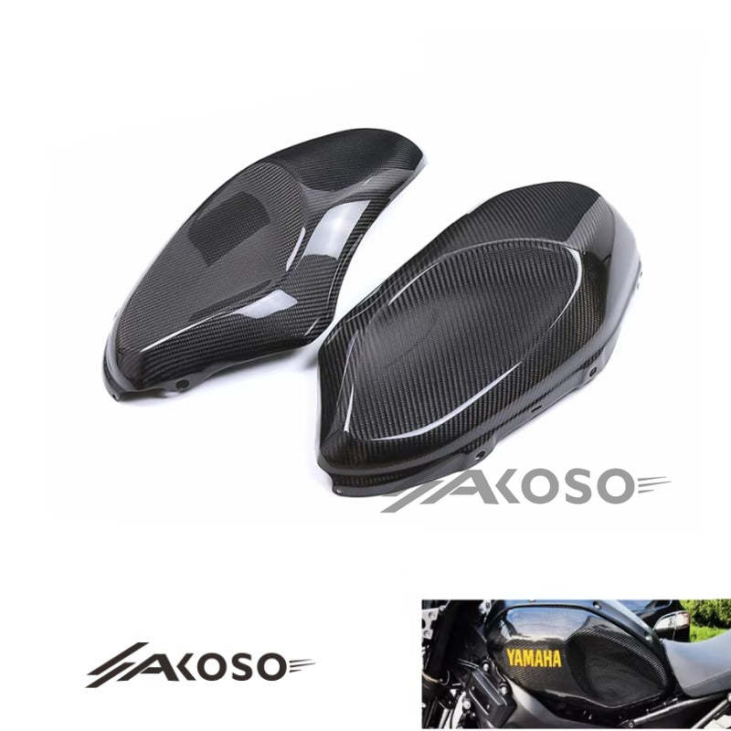 AKOSO 2016+ Yamaha XSR 900 Carbon Fiber Side Tank Cover Protectors