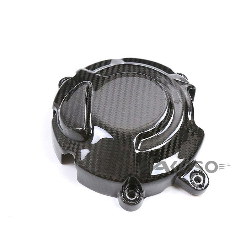 AKOSO 2020+ Kawasaki Ninja ZX-4R ZX-4RR Carbon Fiber Engine Sprocket Cover Protector Cowl