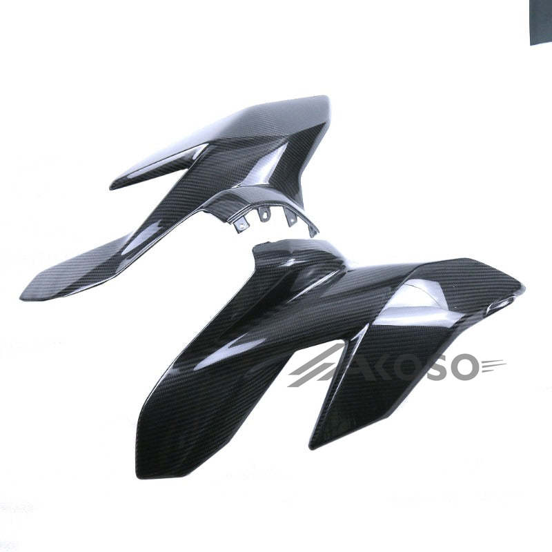 AKOSO 2020-2022 Ducati Streetfighter V4 Carbon Fiber Tank Side Panel Fairing