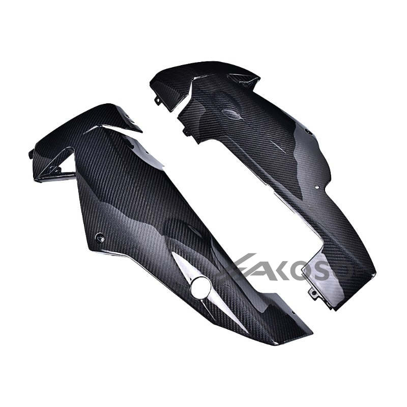 AKOSO 2016-2020 Aprilia RSV4 Carbon Fiber Belly Pan Fiber Lower Side Fairings Motorcycle Accessories