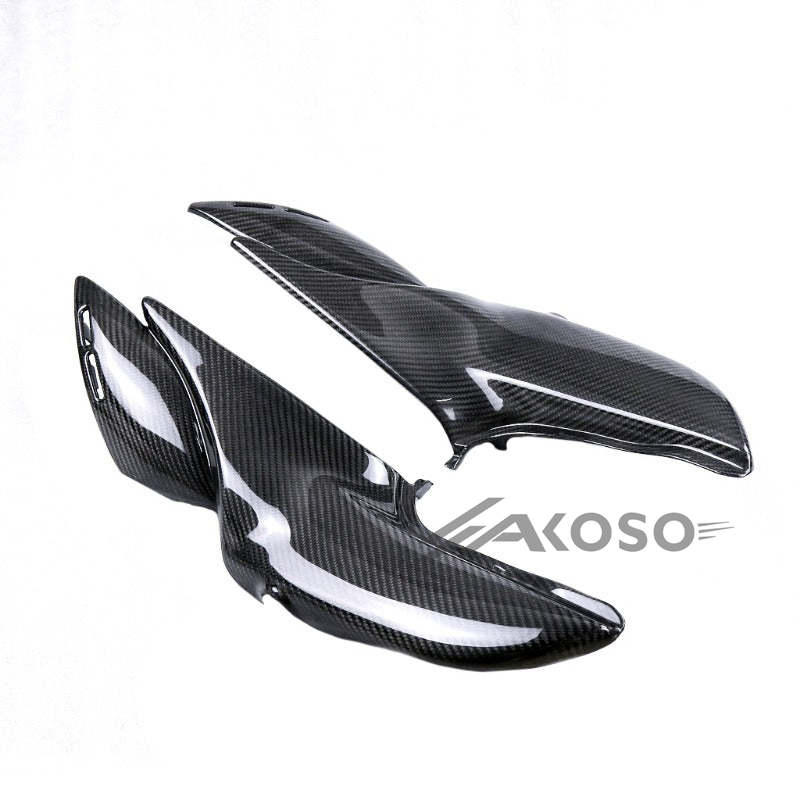 AKOSO 2018-2024 Kawasaki Z900RS Carbon Fiber Fuel Tank Side Panels Cover Protector Motorcycle