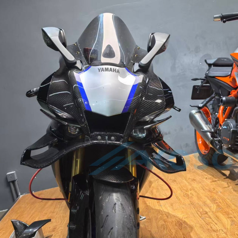 AKOSO 2020+ Yamaha R1 Carbon Fiber Winglets Aerodynamic Wind Wings