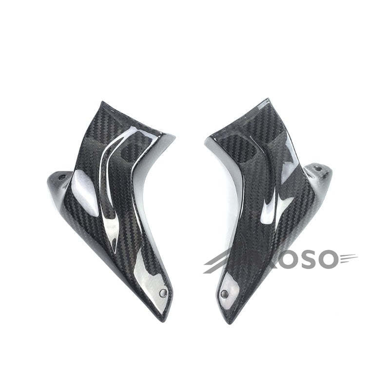 AKOSO Ducati Streetfighter V4 Carbon Fiber Air Guide Radiator Cover Fairing