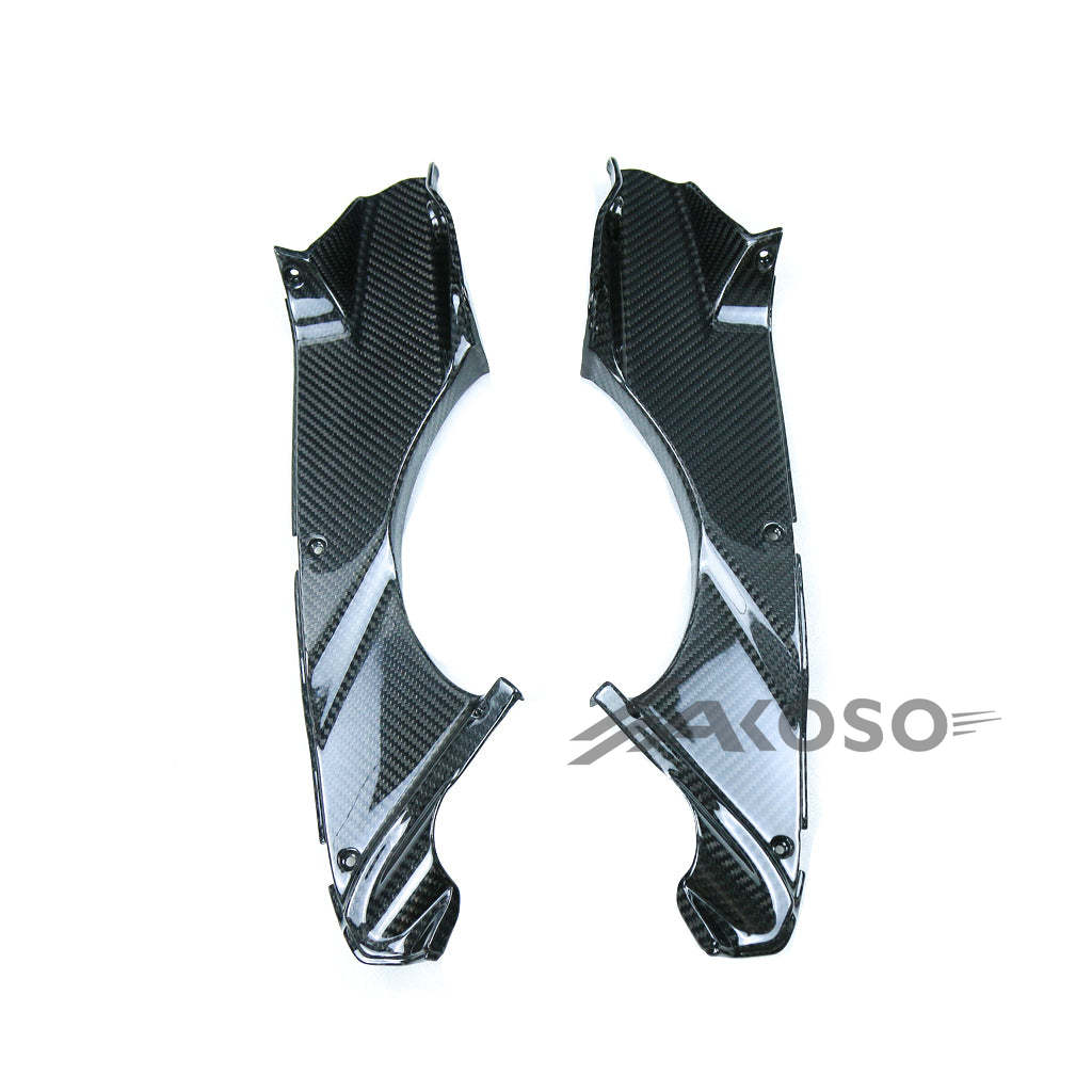 AKOSO 2020+ MV Agusta Superveloce 800 Carbon Fiber Front Lining Dashboard Side Panel Dash Panel