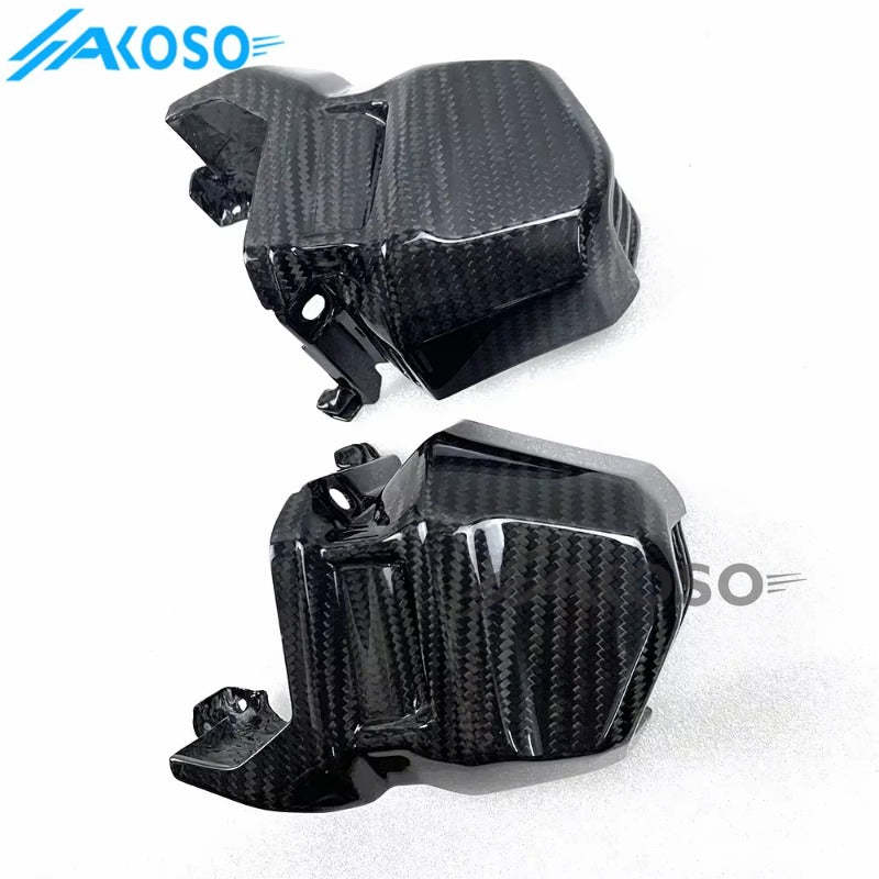 AKOSO 2019+ Honda CB650R CBR650R Carbon Fiber Engine Cover Clutch Cover Small Frame Cover Side Panels