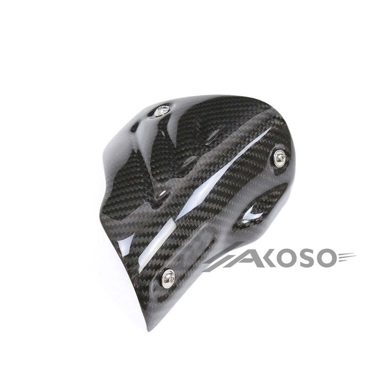 AKOSO 2019-2022 BMW S1000RR Carbon Fiber Motorcycle Exhaust Pipe Protector Heat Shield Cover