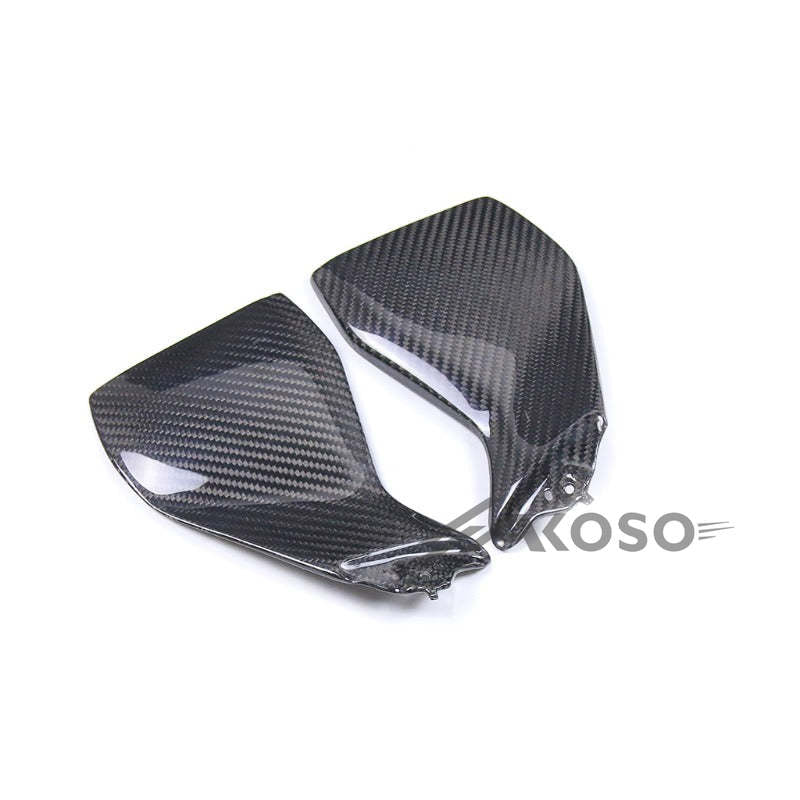 AKOSO 2014-2020 Yamaha MT09 FZ09 Carbon Fiber Motorcycle Fuel Tank Side Panels Cover Guard Cowl