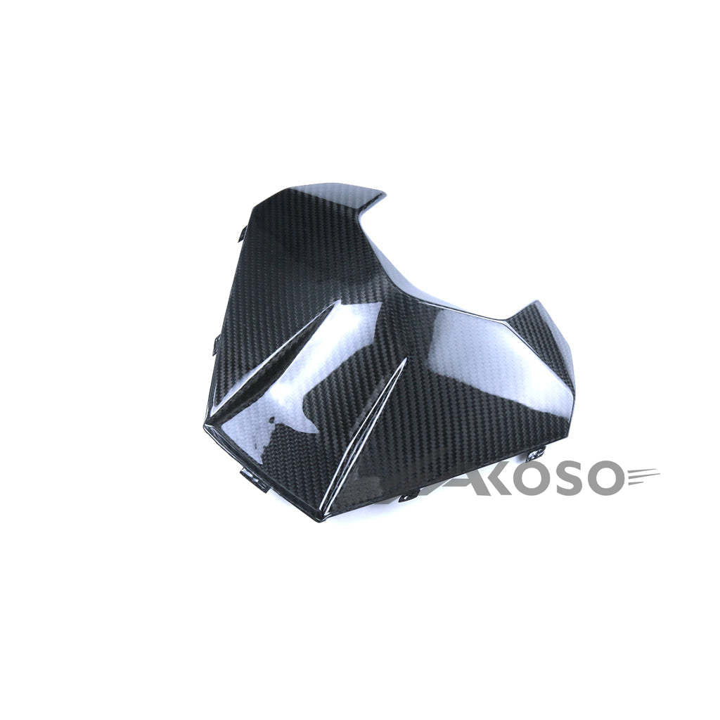 AKOSO 2018-2024 KTM RC 390 Carbon Fiber Motorcycle Front Fuel Tank Cover Fairing