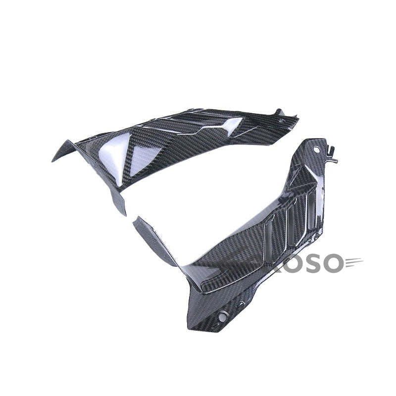 AKOSO 2021-2024 Kawasaki ZX10R ZX-10R Carbon Fiber Motorcycle Accessories Fairing Kit Dash Panel Side Cover