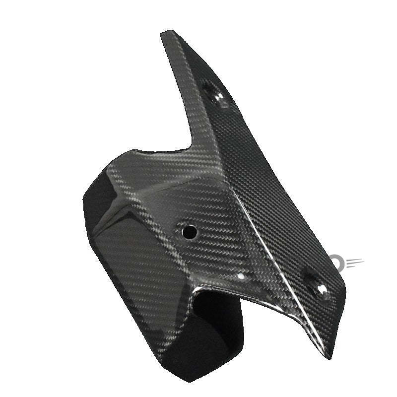 AKOSO 2019-2024 Kawasaki Ninja ZX-6R Carbon Fiber Motorcycle Exhaust Pipe Heat Shied Cover