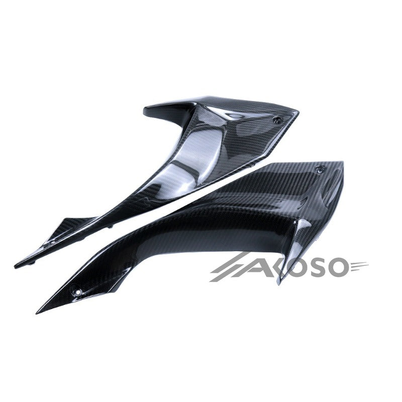 AKOSO 2014-2024 Kawasaki Ninja 650 Carbon Fiber Motorcycle Side Panels Side Frame Fairing Cover